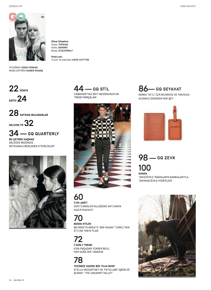 #GQİlkbahar2017'de Neler Var?