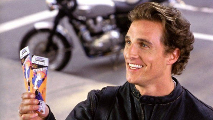 Dünden Bugüne Saçlarıyla: Matthew McConaughey