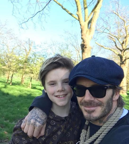 Beckham'ın Bir Başka İkonluk Alanı: Babalık