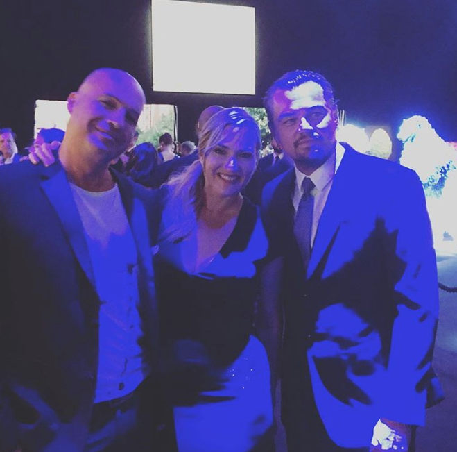 Leonardo DiCaprio’yla Ünlüsü Bol Bir Gece