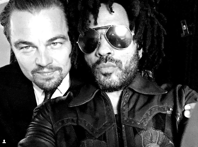 Leonardo DiCaprio’yla Ünlüsü Bol Bir Gece