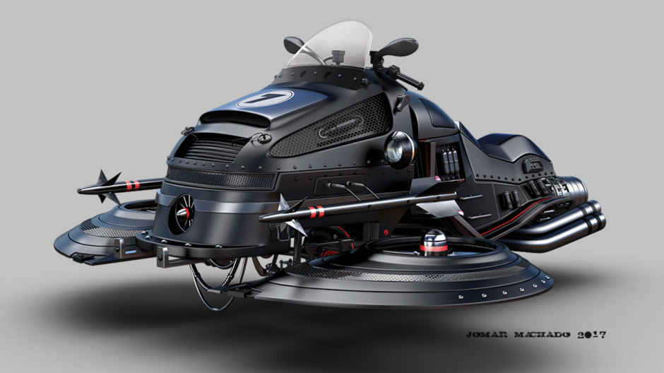 Gelecekten gelen uçan otomobiller