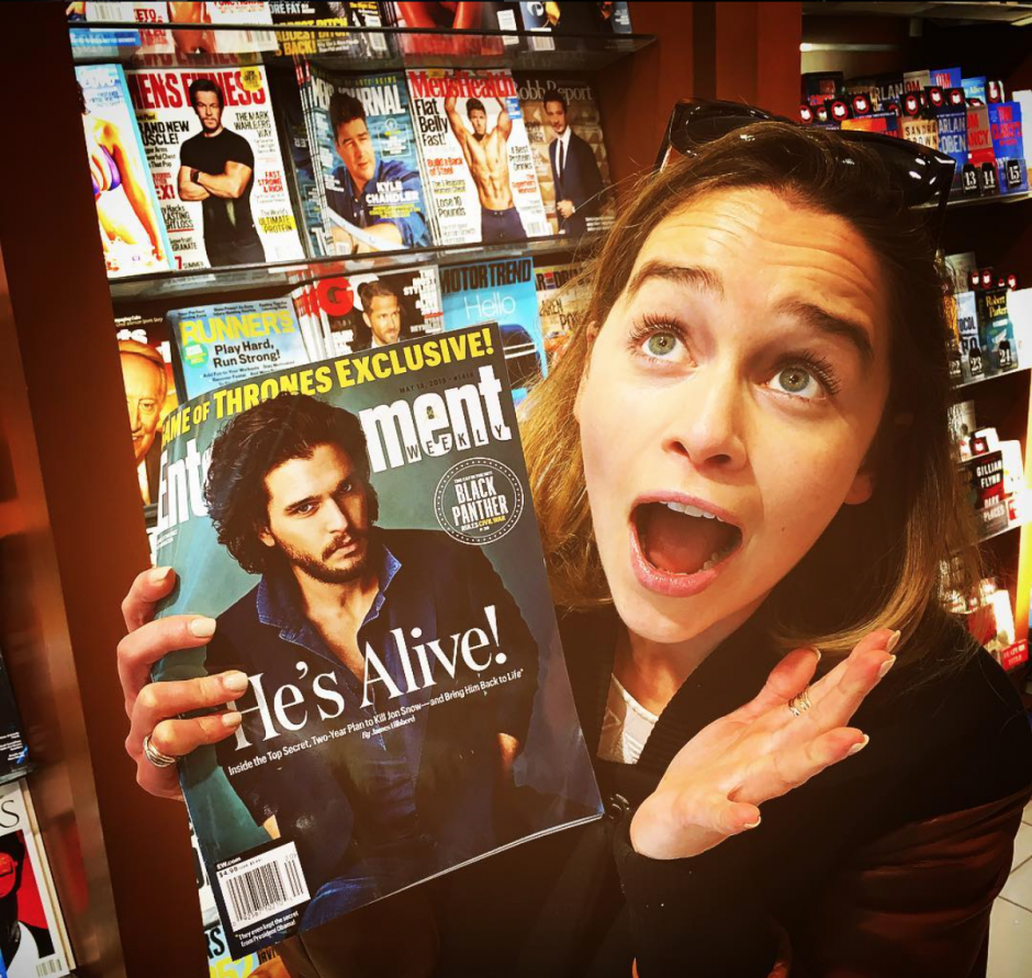 Emrindeyiz Khaleesi: Emilia Clarke’ın Instagram’ında kısa bir tur