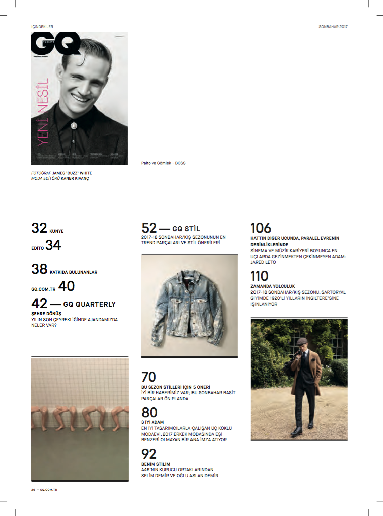#GQSonbahar2017'de neler var?