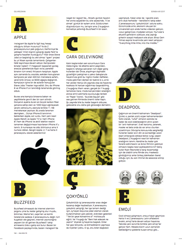 #GQSonbahar2017'de neler var?