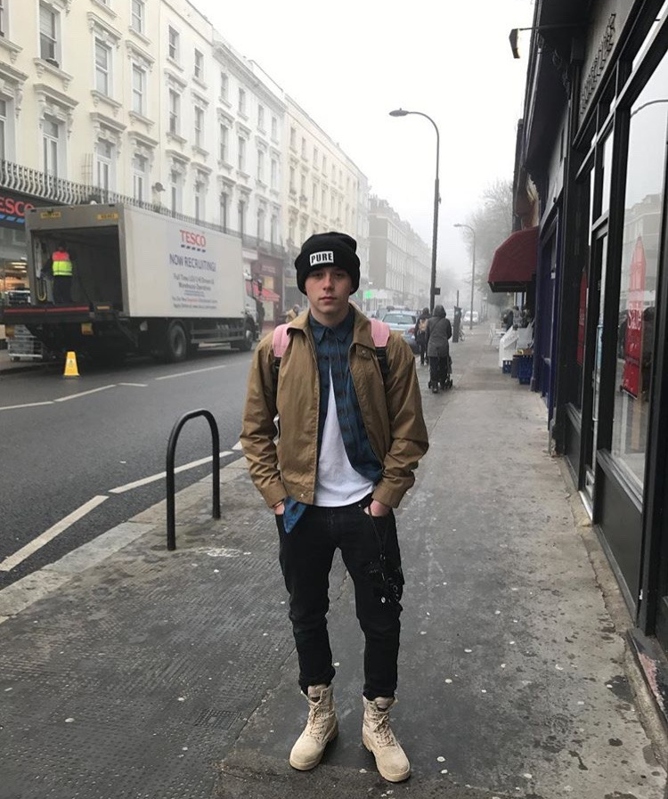 Stili yakala: Brooklyn Beckham