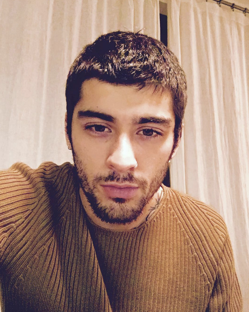 Zayn Malik ve ilham verici saçları