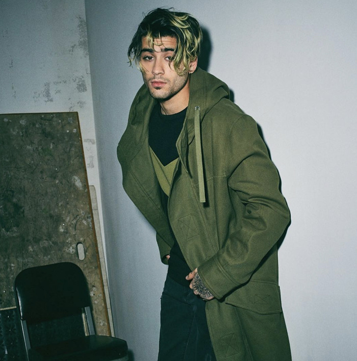 Zayn Malik ve ilham verici saçları