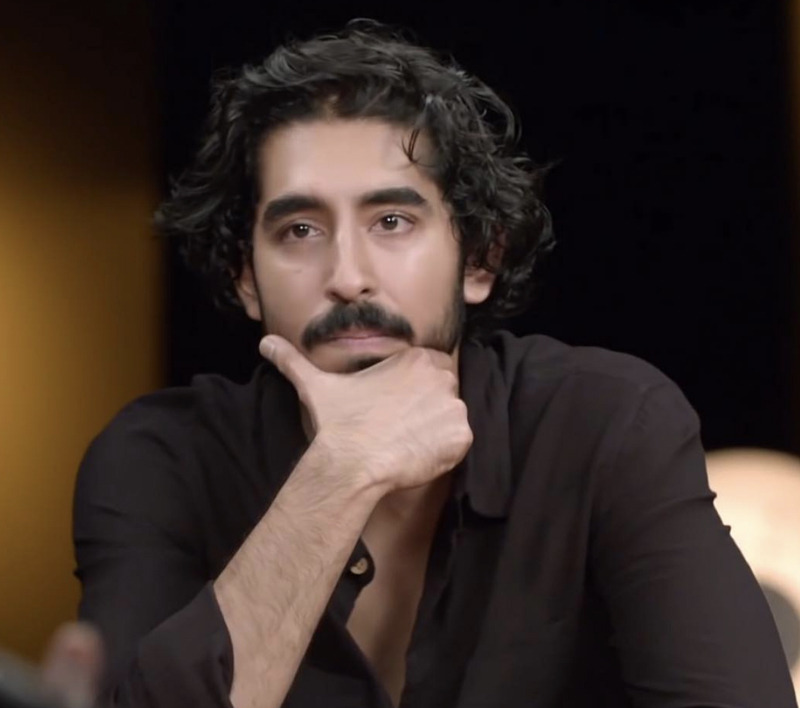 Dev Patel ve ilham verici saçları
