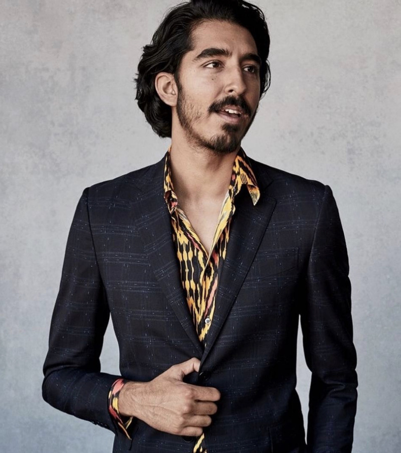 Dev Patel ve ilham verici saçları
