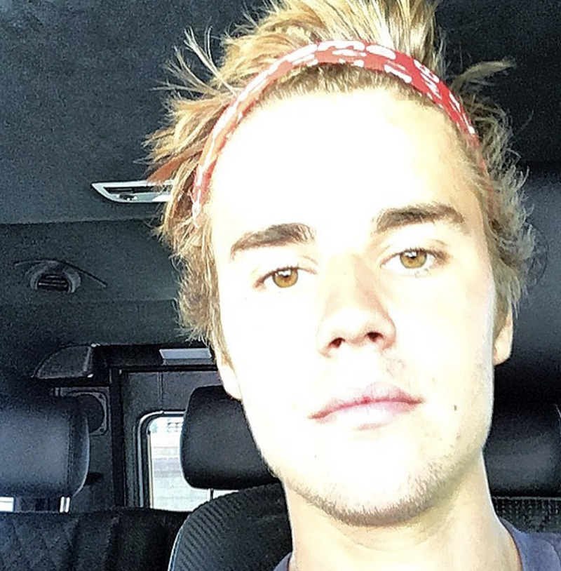 Justin Bieber ve ilham verici saçları