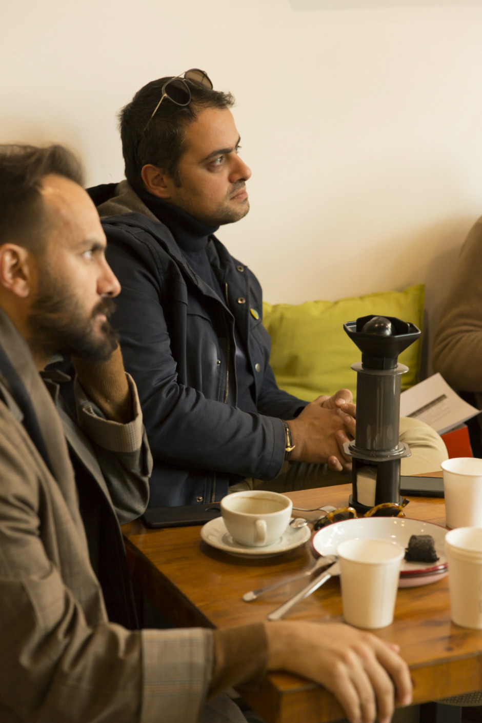 Balat'ta bir kahve atölyesi