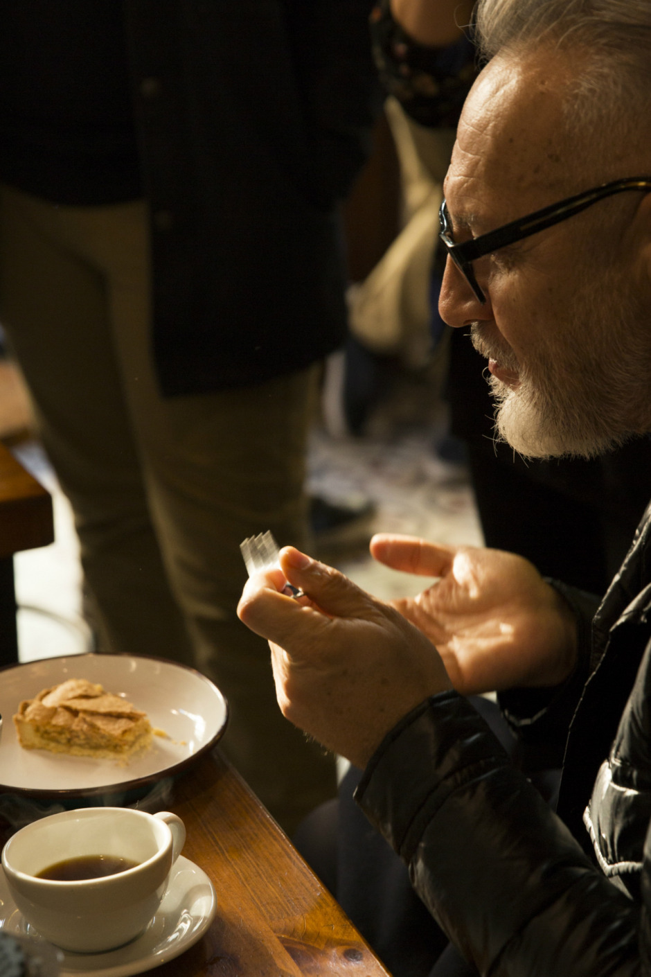 Balat'ta bir kahve atölyesi