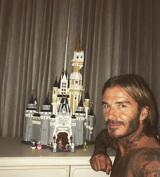 David Beckham ve ilham verici saçları