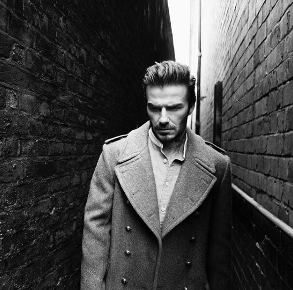 David Beckham ve ilham verici saçları