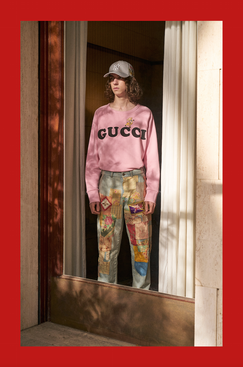 Gucci yine renkli yine özgün