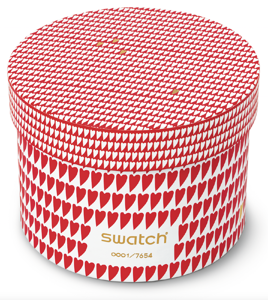 Sevgilinize hediye mi arıyorsunuz? Swatch Hearty Love her yerde