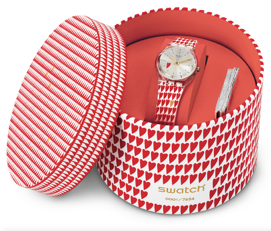 Sevgilinize hediye mi arıyorsunuz? Swatch Hearty Love her yerde