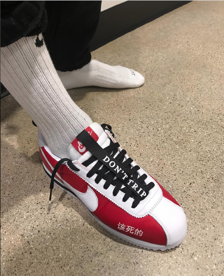 Kendrick Lamar X Nike Cortez