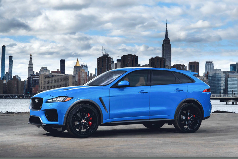 Jaguar’ın en güçlü SUV modeli: F Pace SVR