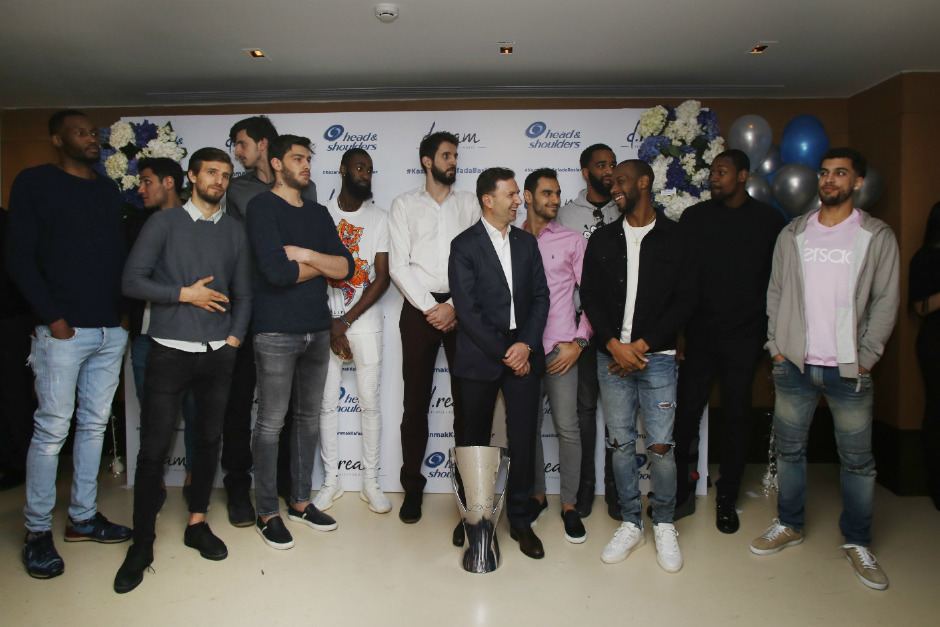 Darüşşafaka Basketbol Takımı'nın EuroCup kutlaması