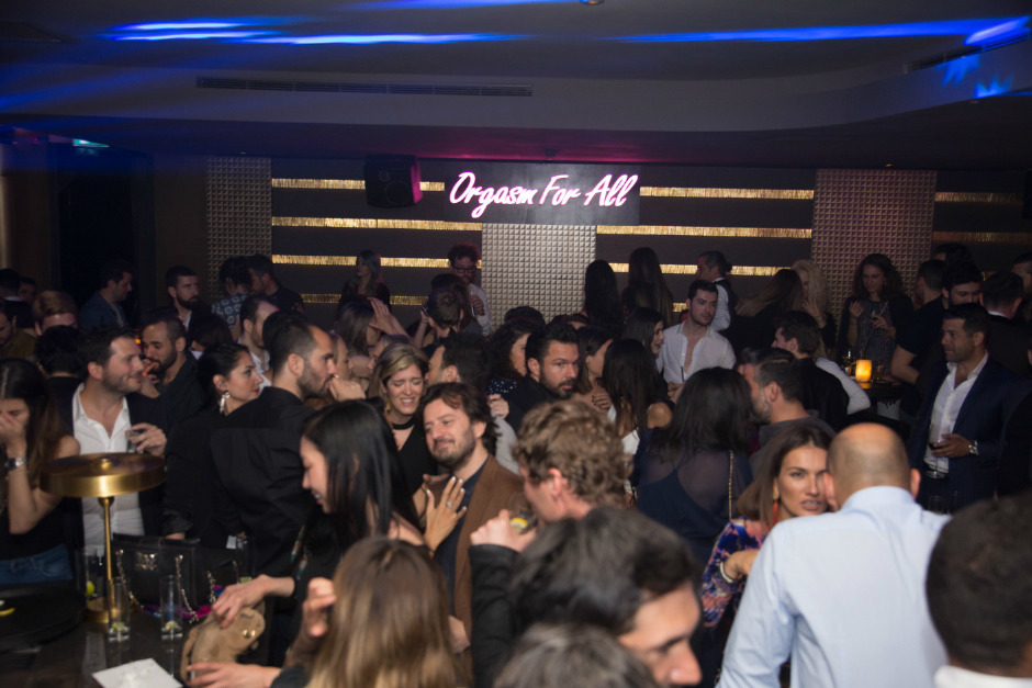 GQ x Durex Intense partisinden kareler