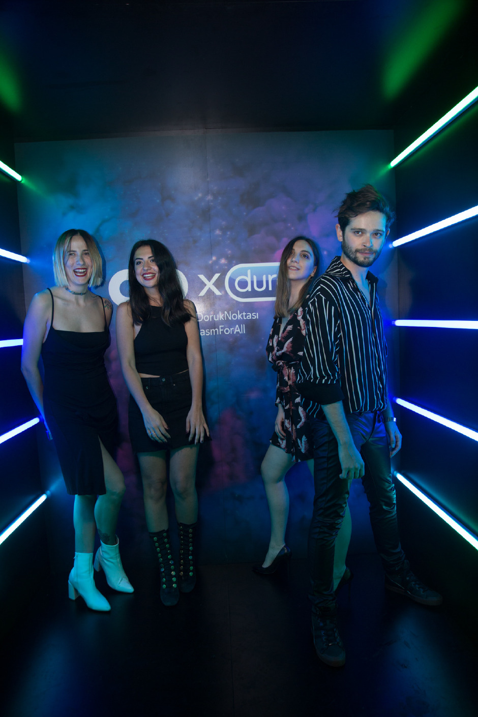 GQ x Durex Intense partisinden kareler