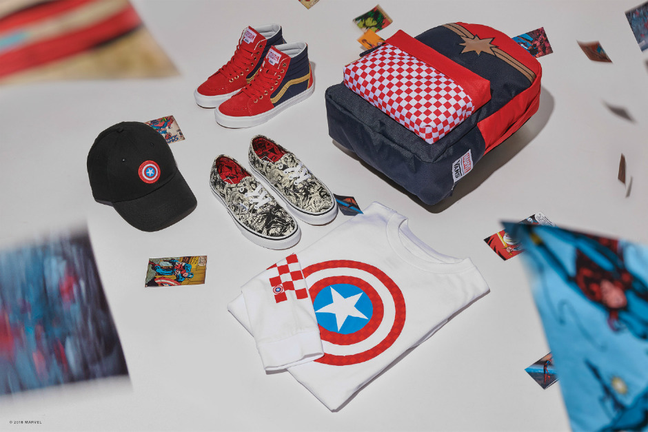 Yenilmezler bir araya geliyor: Marvel kahramanları Vans ile buluşuyor