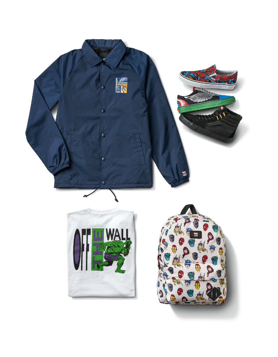 Yenilmezler bir araya geliyor: Marvel kahramanları Vans ile buluşuyor