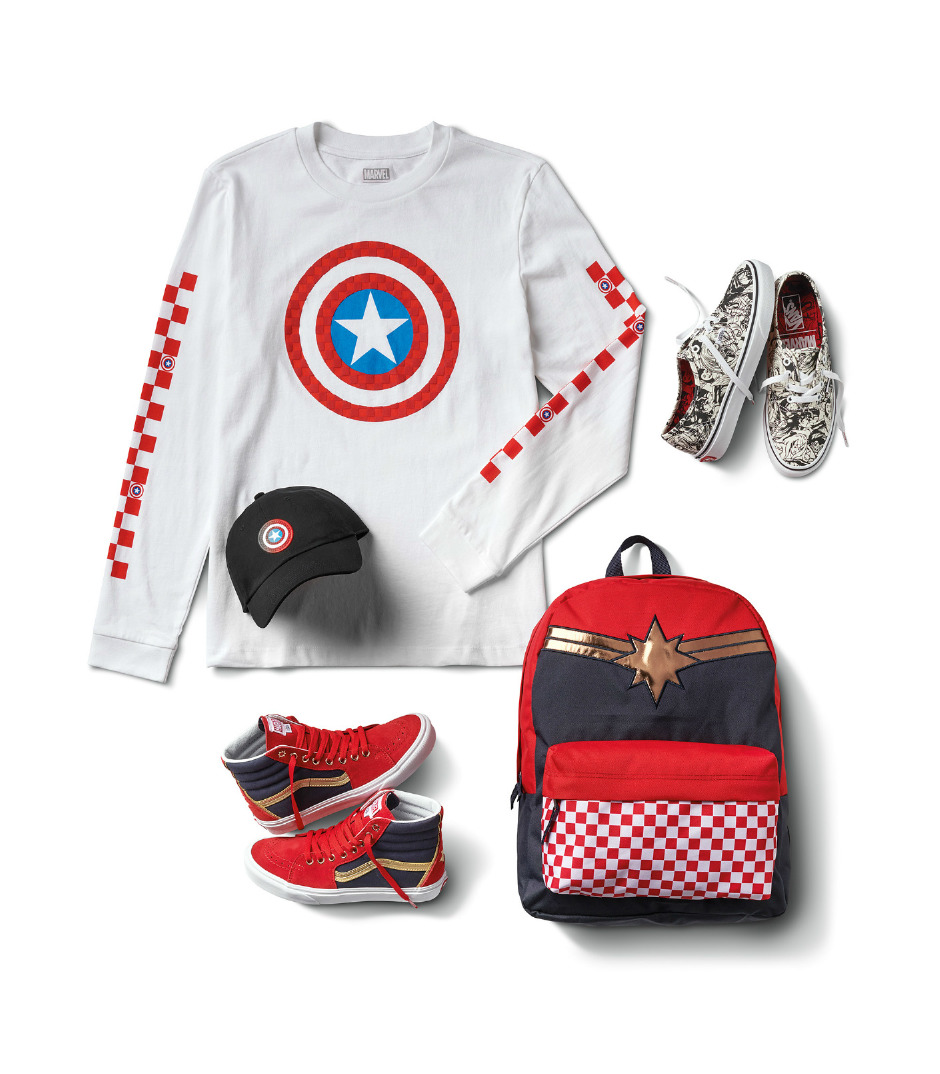 Yenilmezler bir araya geliyor: Marvel kahramanları Vans ile buluşuyor