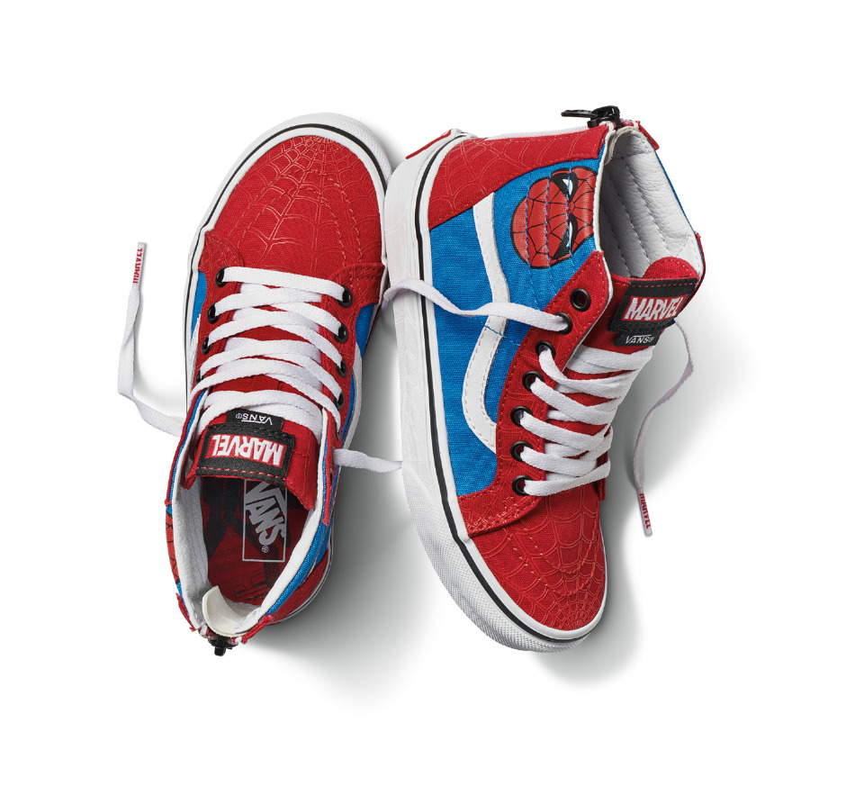 Yenilmezler bir araya geliyor: Marvel kahramanları Vans ile buluşuyor