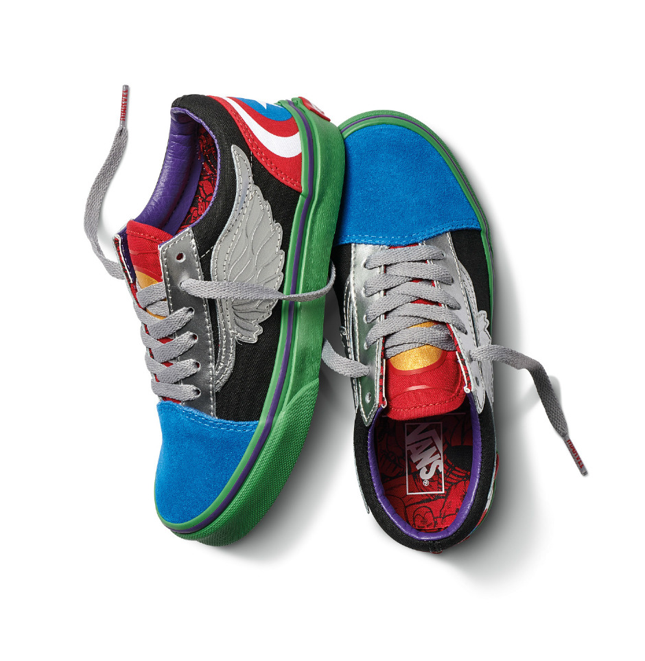 Yenilmezler bir araya geliyor: Marvel kahramanları Vans ile buluşuyor