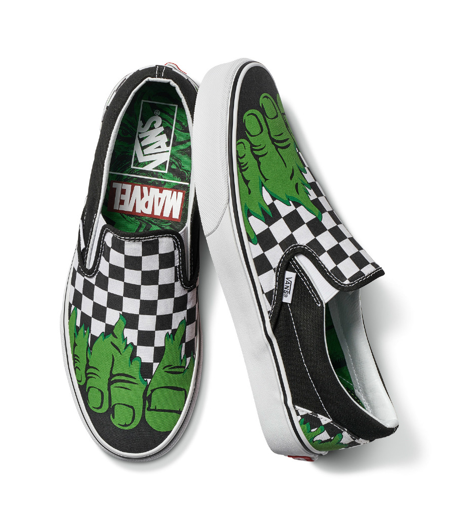 Yenilmezler bir araya geliyor: Marvel kahramanları Vans ile buluşuyor