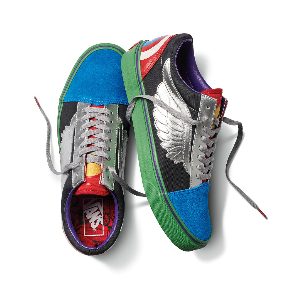 Yenilmezler bir araya geliyor: Marvel kahramanları Vans ile buluşuyor