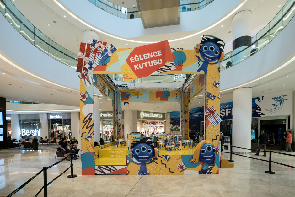 Kıvanç Kasabalı ve oğlu Can Emaar Çocuk Karnavalı’nda