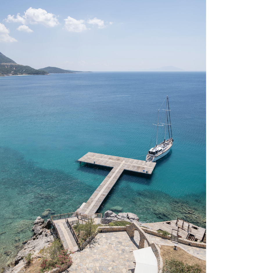 Mavinin eşsiz tonları: Kempinski Hotel Barbaros Bay