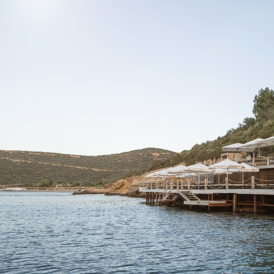 Mavinin eşsiz tonları: Kempinski Hotel Barbaros Bay