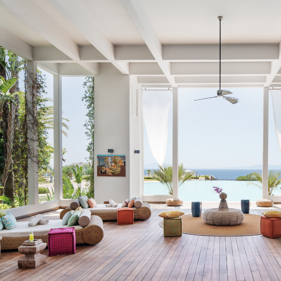 Mavinin eşsiz tonları: Kempinski Hotel Barbaros Bay