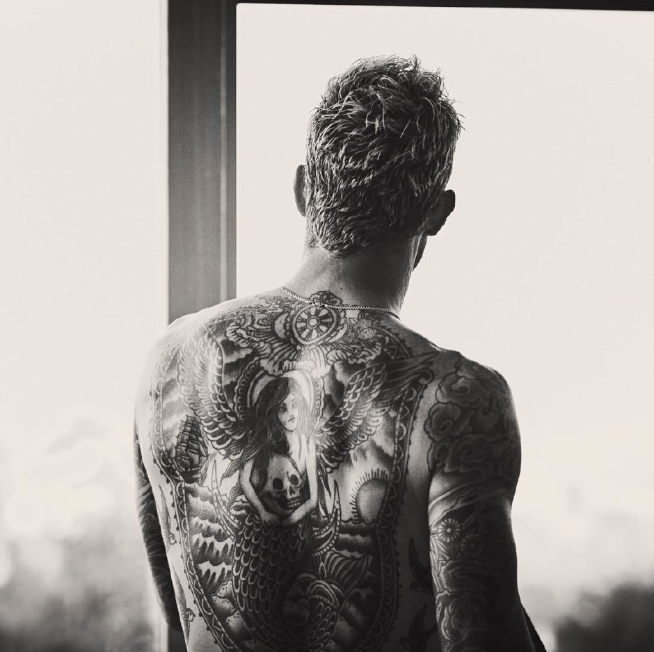 Ibrahimovic'den Adam Levine'e 10 Ünlünün İlham Veren Vücut Dövmeleri