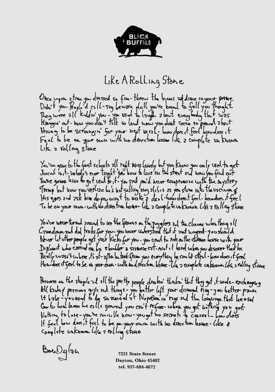 Bob Dylan'dan Hiç Görülmemiş Eserler