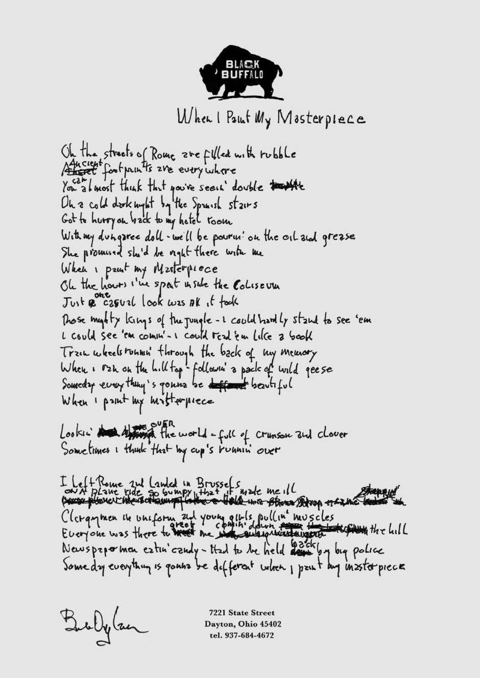 Bob Dylan'dan Hiç Görülmemiş Eserler