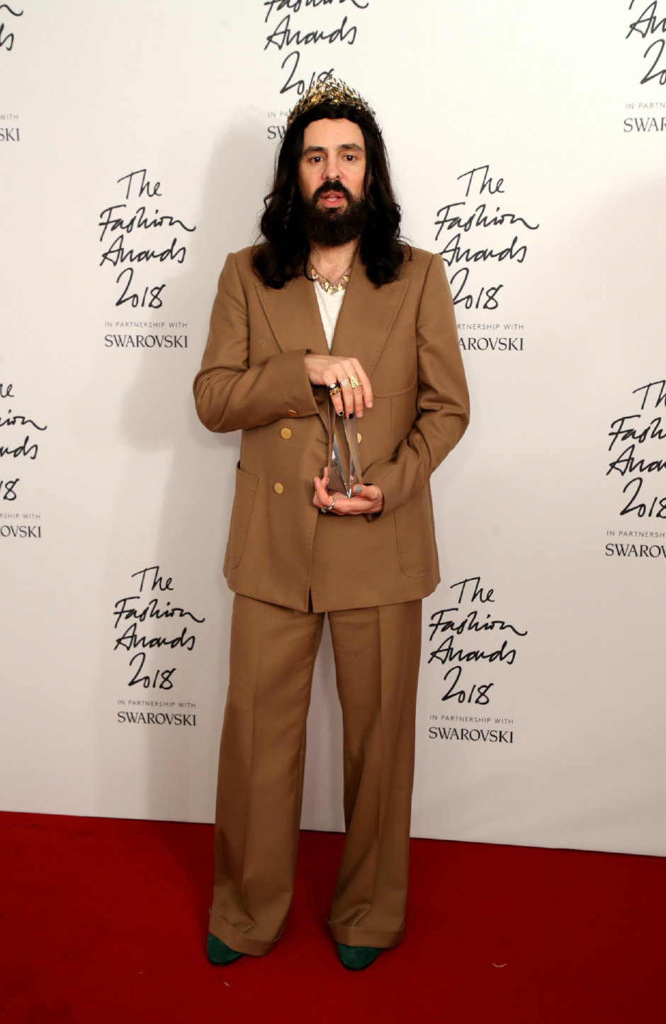 The Fashion Awards 2018'de Ödül Alan Erkekler