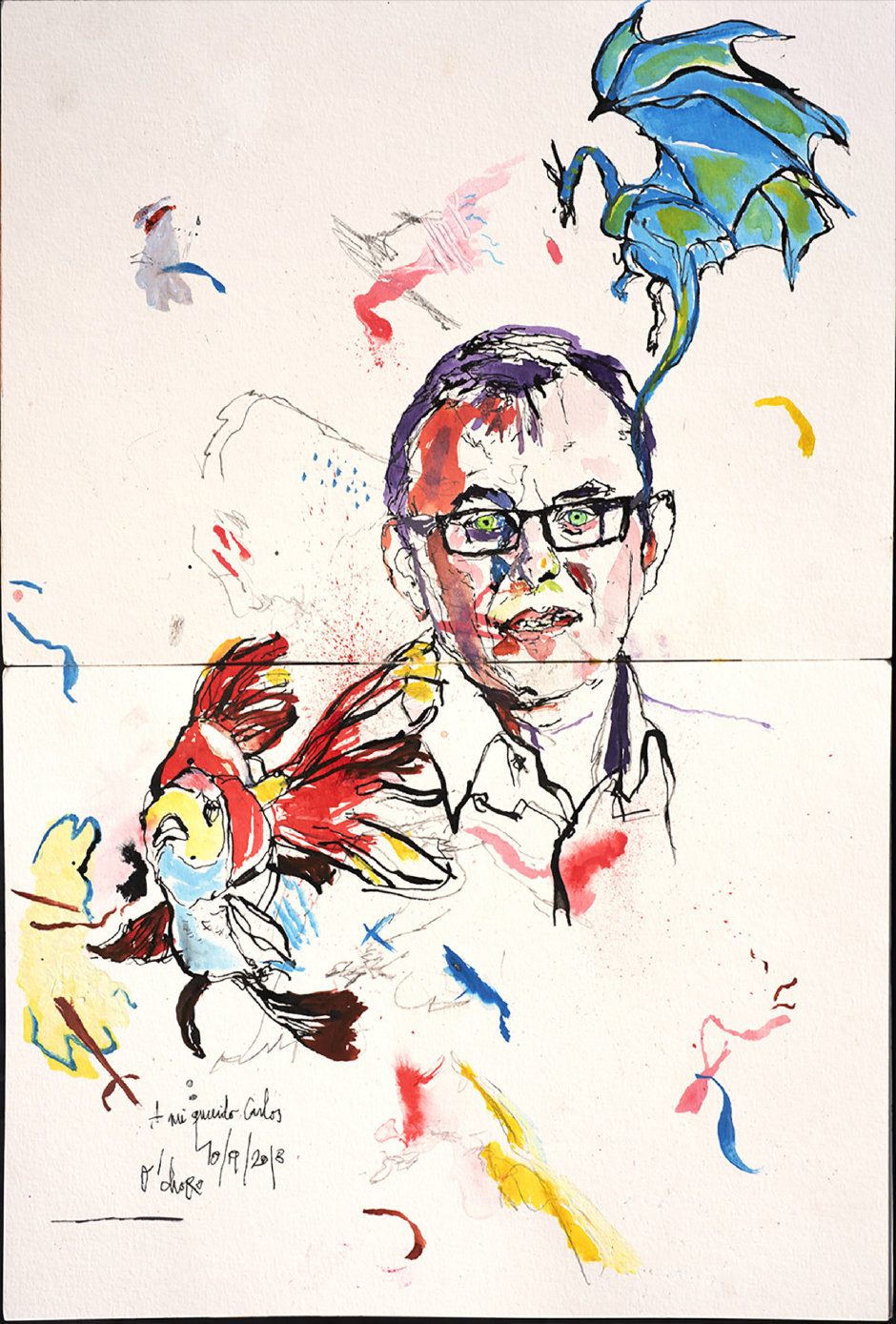 Pedro Alonso'nun Kaleminden Çıkma Resim Seçkisi