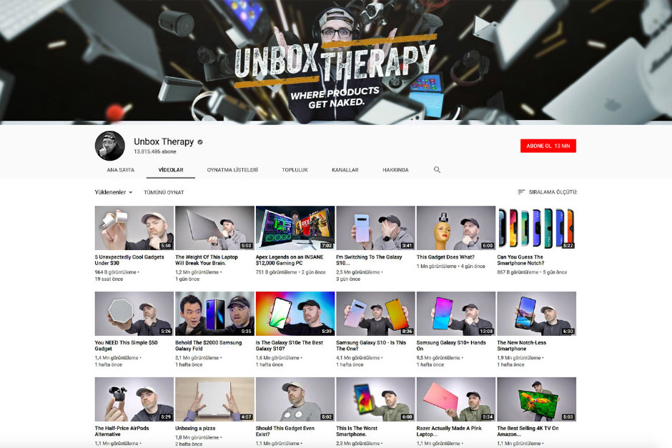 YouTube'da İzleyebileceğiniz En İyi 10 Teknoloji Kanalı