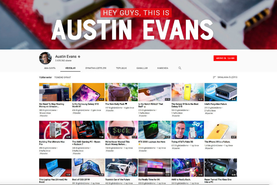 YouTube'da İzleyebileceğiniz En İyi 10 Teknoloji Kanalı