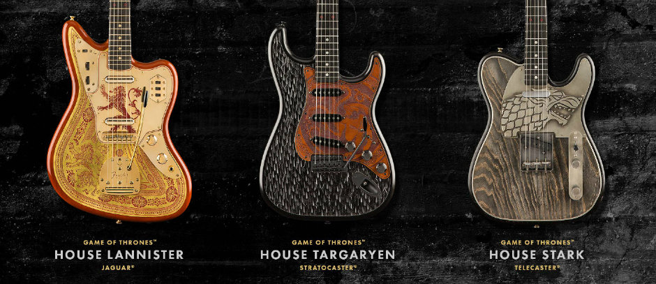 Fender’den Game of Thrones’a Özel Tasarımlar