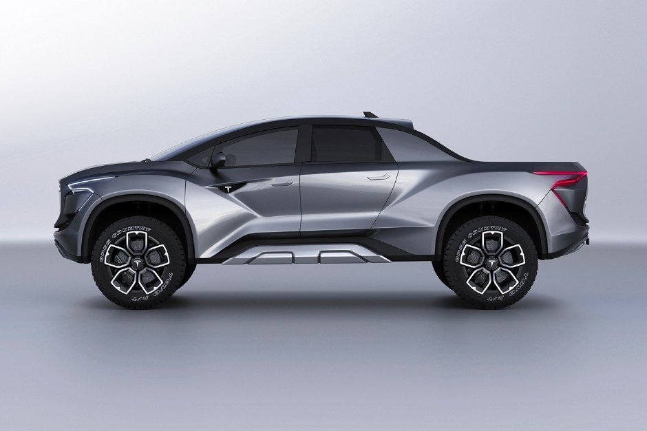 Tesla Pickup’ın Yeni Konsept Tasarımı