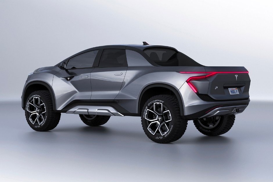 Tesla Pickup’ın Yeni Konsept Tasarımı