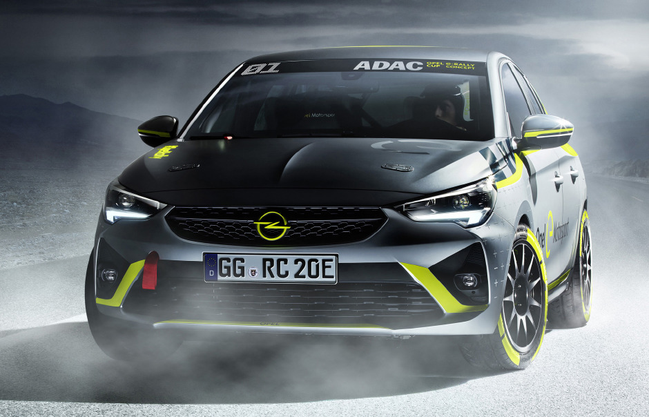 Dünyanın İlk Elektrikli Ralli Otomobili: Opel Corsa-e