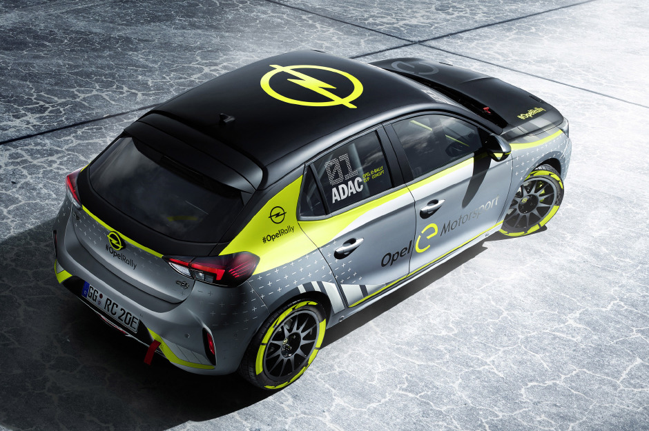 Dünyanın İlk Elektrikli Ralli Otomobili: Opel Corsa-e